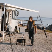 Thule Hold Down Side Strap Kit Sturmabspannung mit Klemmgurtschloss